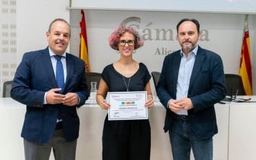 Endemic Biotech recibe el diploma de reconocimiento de la Cámara de Comercio de Alicante en el Programa ODS-PYMES